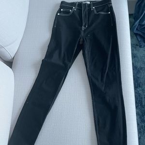 Cotton citizen black denim size 26